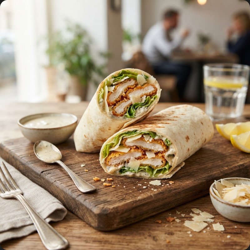 Caesar Salad Wrap