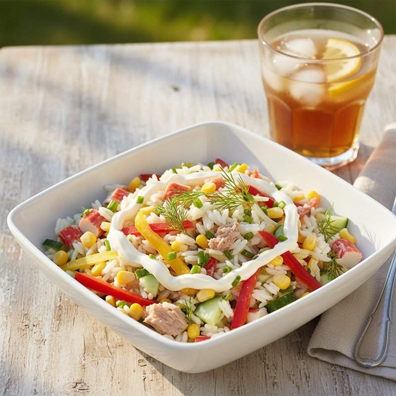 Rice salad